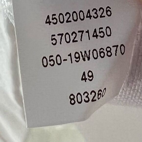 White House Black Market White Denim Waist Belt Shirt Dress Size 10 - Picture 12 of 12